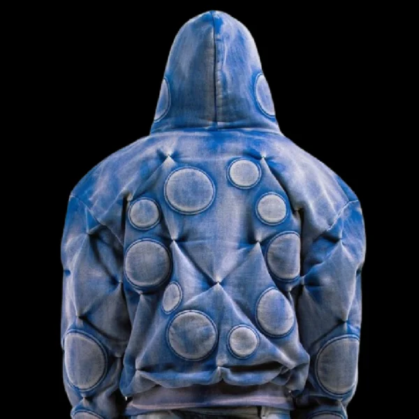 Badson Cobalt Oxygen Padded Hoodie Blue 1.webp