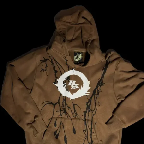 Badson Hoodie Brown 1.webp