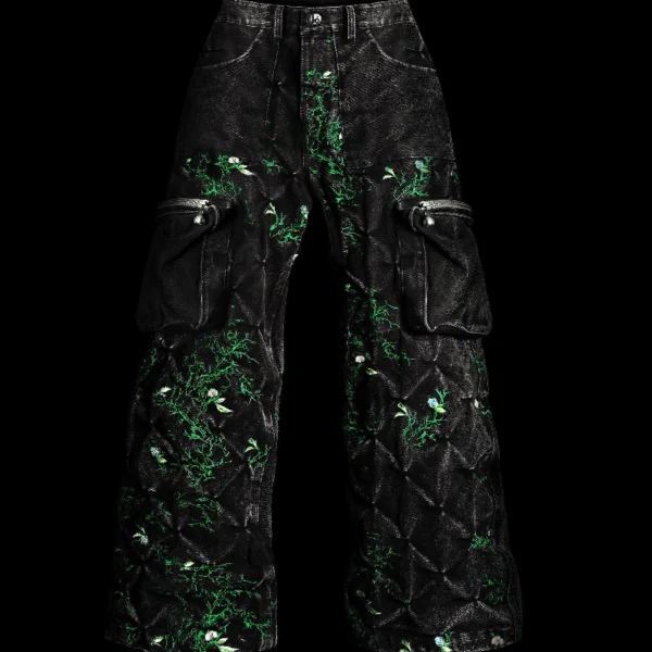 Badson Overgrowth Cargo Pants Black 2.webp